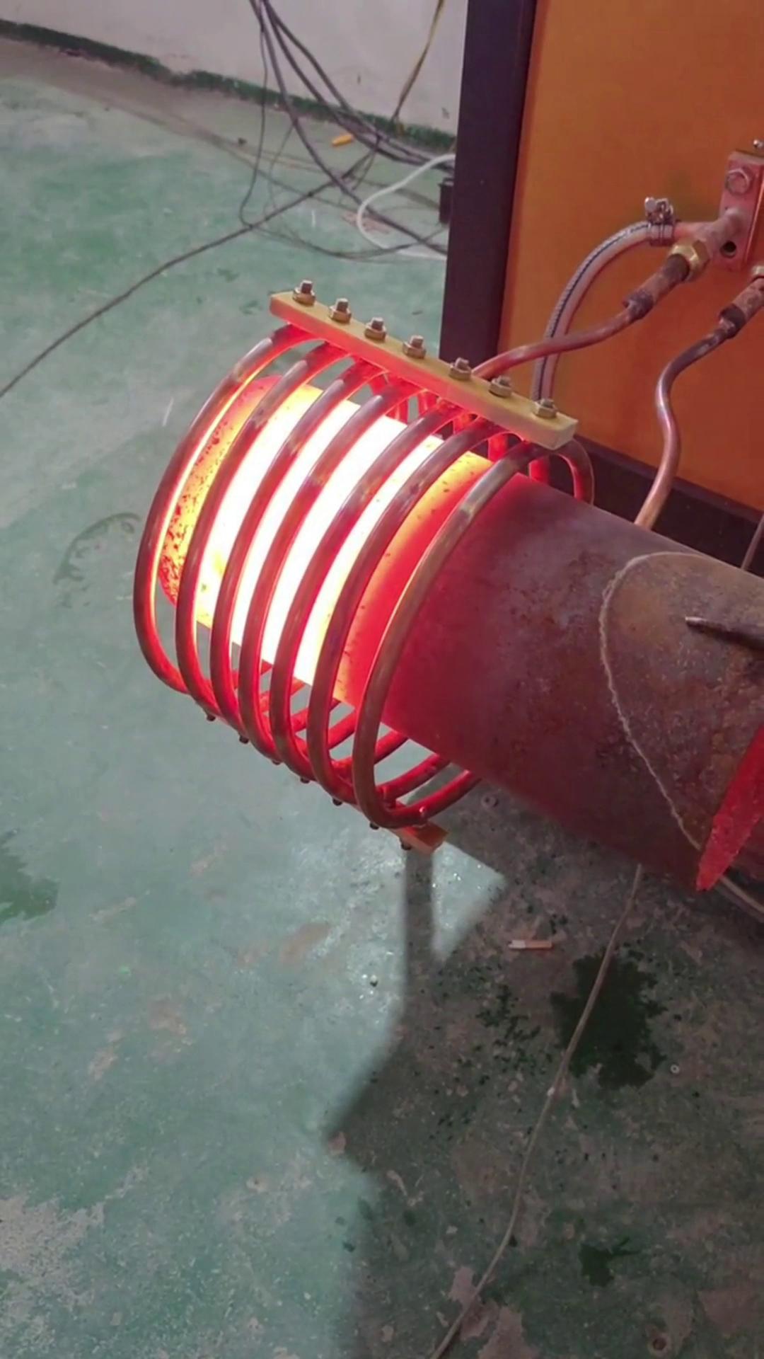 中频HULUWA葫芦娃下载入口安卓加热炉 钢管加热测试