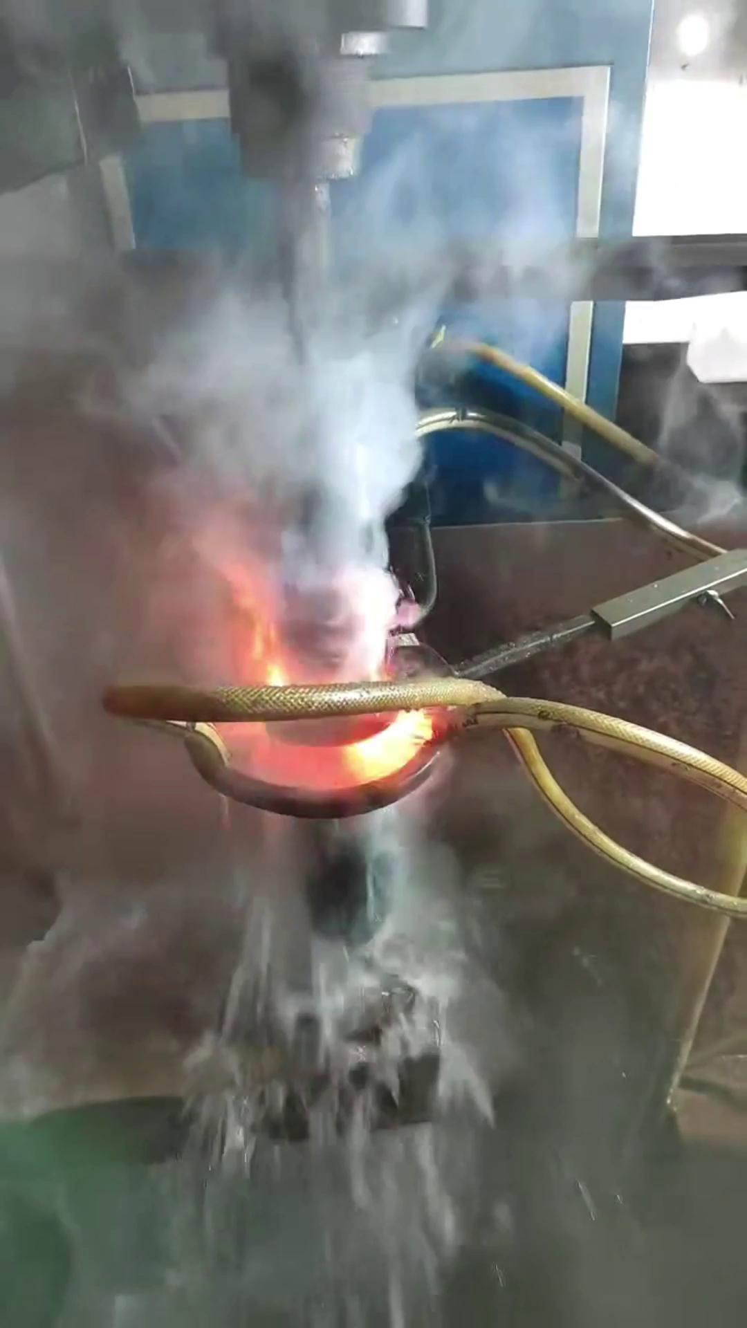 轴类淬火机床 超音频HULUWA葫芦娃下载入口安卓加热电源加PLC控制程序 淬火更精准