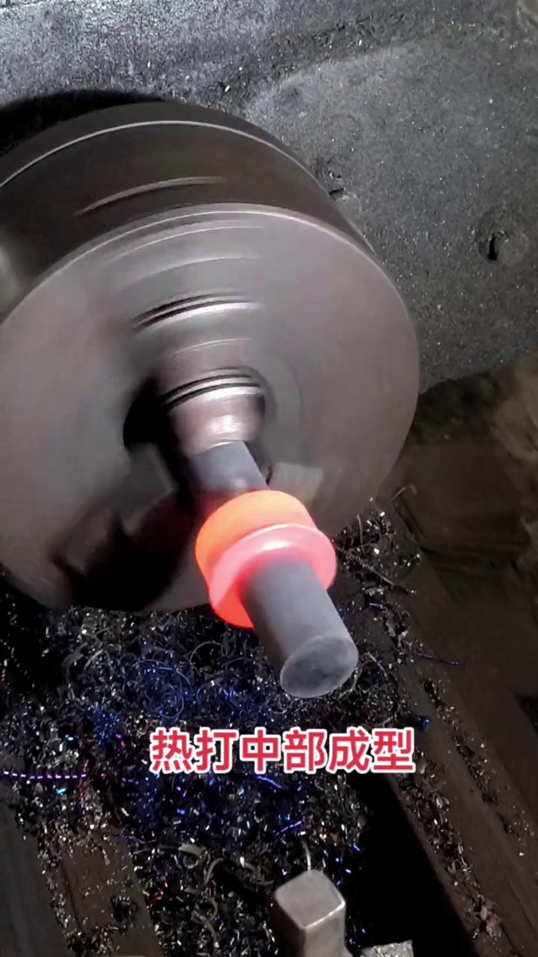 中频HULUWA葫芦娃下载入口安卓加热设备 钢棒中部局部加热锻打成型