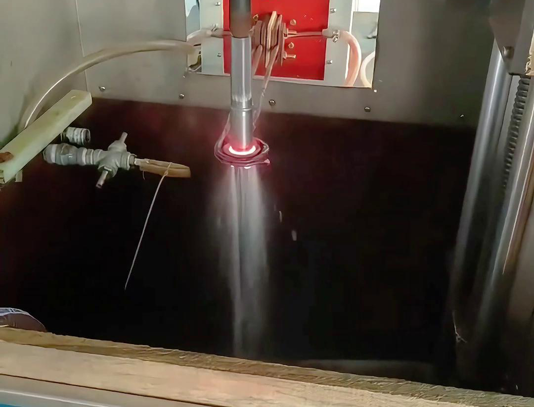 超高频销轴淬火，深度浅，速度快，变形量小